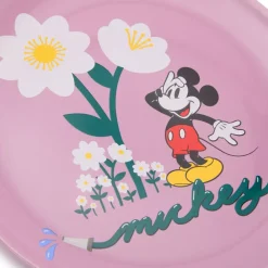 Hot Disney Store Assiette Mickey à fleurs