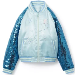 Disney Store Blouson La Reine des Neiges style universitaire pour enfants