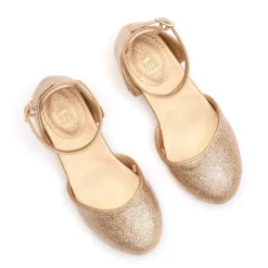 Hot Disney Store Chaussures à paillettes dorées Princesses Disney pour enfants