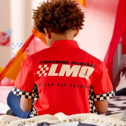 Sale Disney Store Chemise Flash McQueen pour enfants, Disney Pixar Cars