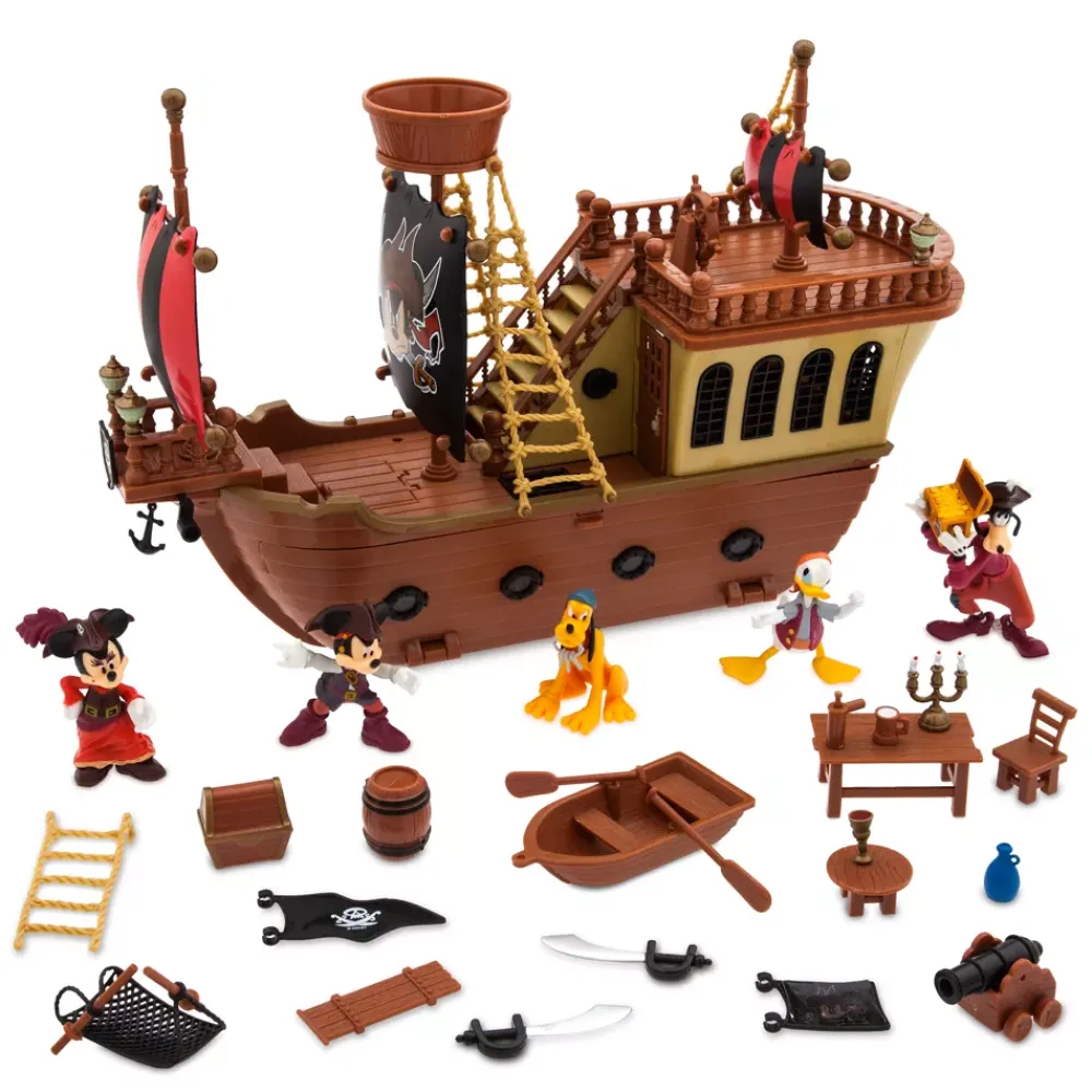 Clearance Disney Store Coffret Bateau Mickey Pirates des Caraïbes