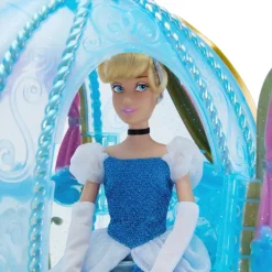 Clearance Disney Store Coffret cadeau Poupée, cheval et carrosse lumineux deluxe, Cendrillon, 30 cm