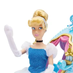 Clearance Disney Store Coffret cadeau Poupée, cheval et carrosse lumineux deluxe, Cendrillon, 30 cm