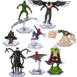 New Disney Store Coffret de figurines deluxe, Spider-Man: No Way Home