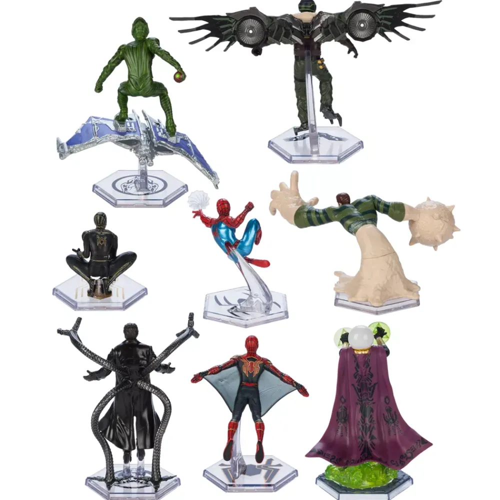 New Disney Store Coffret de figurines deluxe, Spider-Man: No Way Home