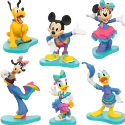 Hot Disney Store Coffret de figurines Mickey Mouse et ses amis, 70e anniversairede Disneyland
