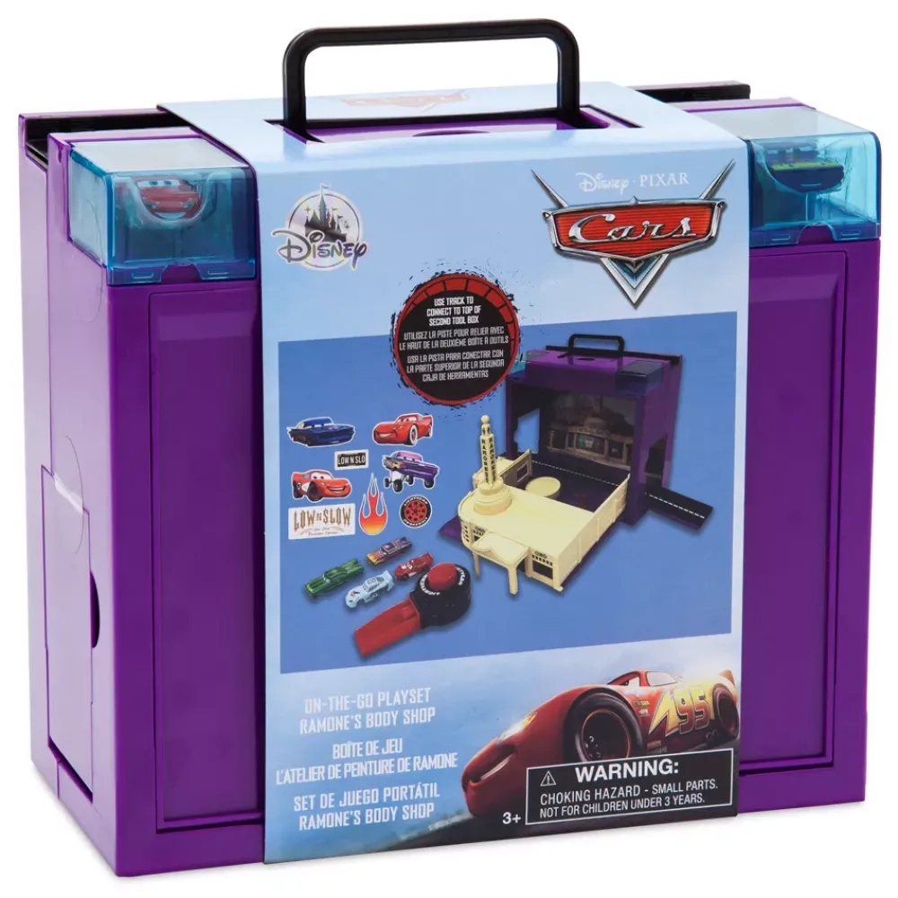 Discount Disney Store Coffret de jeu transportable l'Atelier de Romane, Disney Pixar Cars
