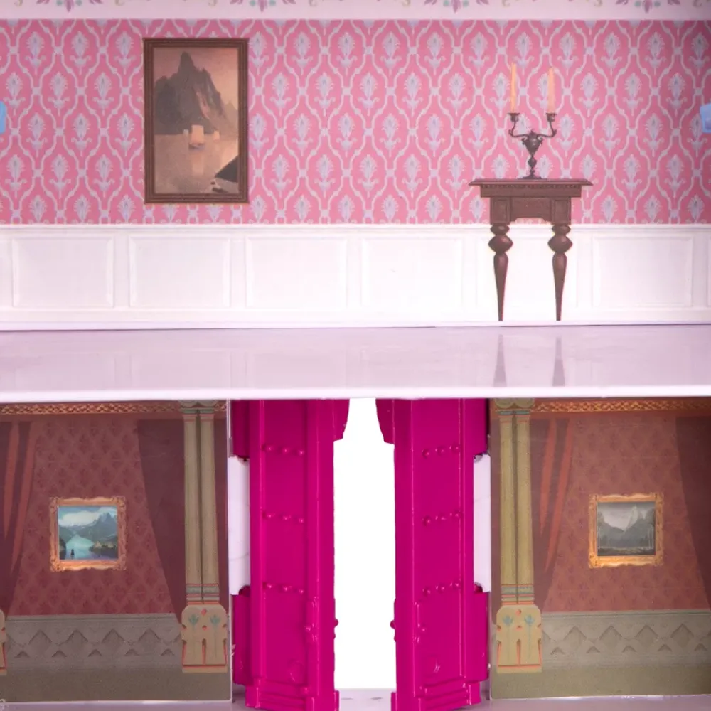 Sale Disney Store Coffret de mini figurines Château d'Arendelle d'Anna et Elsa Once Upon a Story, La Reine des Neiges