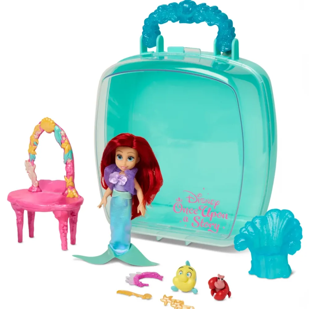Discount Disney Store Coffret mini poupée Ariel Once Upon a Story, La Petite Sirène