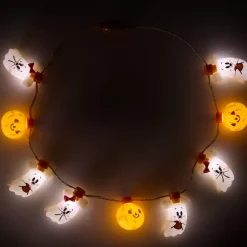 Disney Store Collier Mickey et Minnie lumineux Halloween