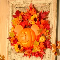 Clearance Disney Store Couronne d'Halloween Mickey lumineuse