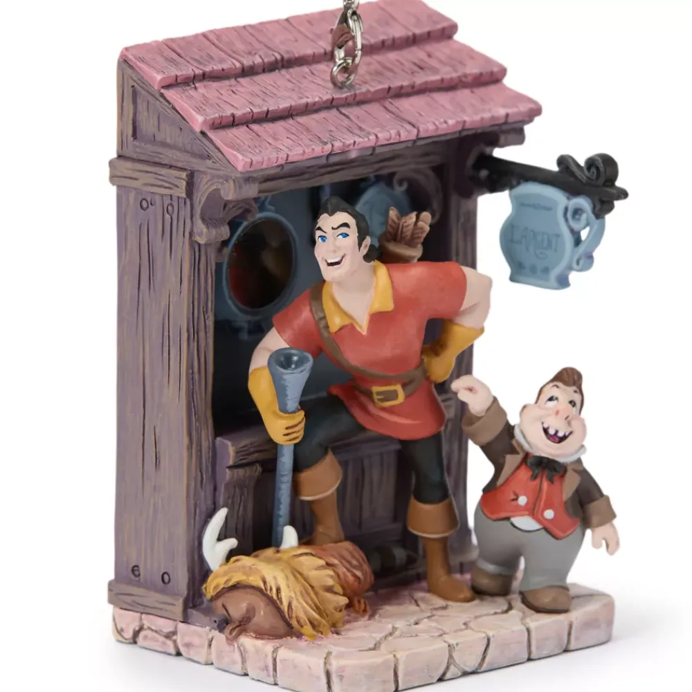 Sale Disney Store Décoration Gaston et Le Fou Sketchbook, La Belle et la Bête