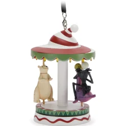 Outlet Disney Store Décoration Manège Jack Skellington, L'Étrange Noël de monsieur Jack de Tim Burton