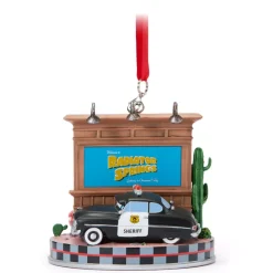 Outlet Disney Store Décoration Sheriff et Flash McQueen, Disney Pixar Cars