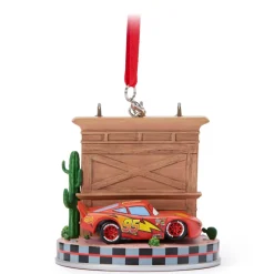 Outlet Disney Store Décoration Sheriff et Flash McQueen, Disney Pixar Cars