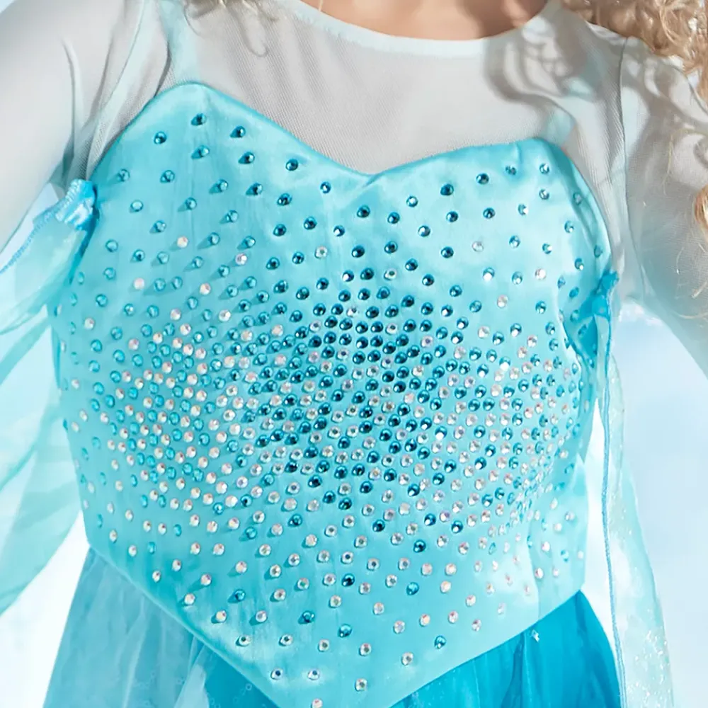 Outlet Disney Store Déguisement Elsa deluxe 10e anniversaire de La Reine des Neiges pour enfants