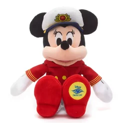 Hot Disney Store Disney Cruise Line Petite peluche Minnie Capitaine