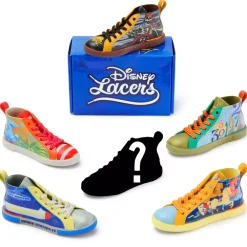 Outlet Disney Store Disney Lacers Ensemble de 6 baskets en vinyle collector Attractions mystère Disneyland, série 4