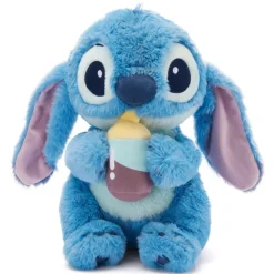 Disney Store Japon Peluche Stitch avec bouteille de taille moyenne, Lilo & Stitch