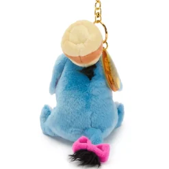 New Disney Store Japon Porte-clés petite peluche Bourriquet avec pot de miel, Winnie l'Ourson, 16 cm