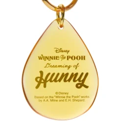 New Disney Store Japon Porte-clés petite peluche Bourriquet avec pot de miel, Winnie l'Ourson, 16 cm