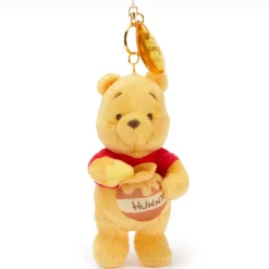 Disney Store Japon Porte-clés petite peluche Winnie l'Ourson avec pot de miel, 18 cm