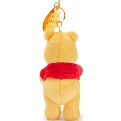 Disney Store Japon Porte-clés petite peluche Winnie l'Ourson avec pot de miel, 18 cm