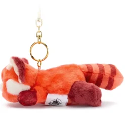 Best Disney Store Japon Porte-clés petite peluche Mei Lee en panda roux, Alerte Rouge, 9 cm environ