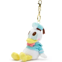 New Disney Store Japon Porte-clés petite peluche Donald Duck Soft Moments