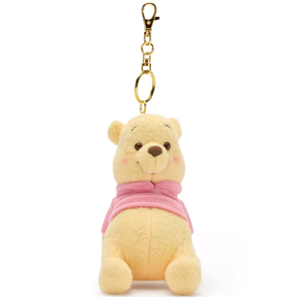 Discount Disney Store Japon Porte-clés petite peluche Winnie l'Ourson Soft Moments