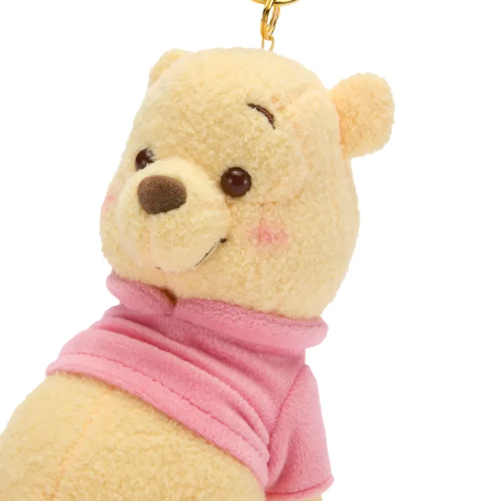 Discount Disney Store Japon Porte-clés petite peluche Winnie l'Ourson Soft Moments