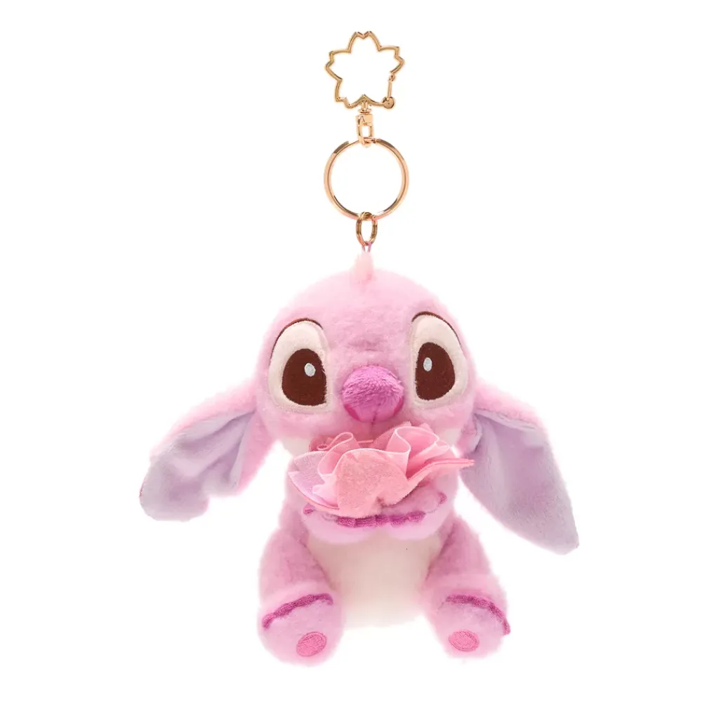 Disney Store Japon Porte-clés petite peluche Stitch Sakura, Lilo & Stitch, 14 cm