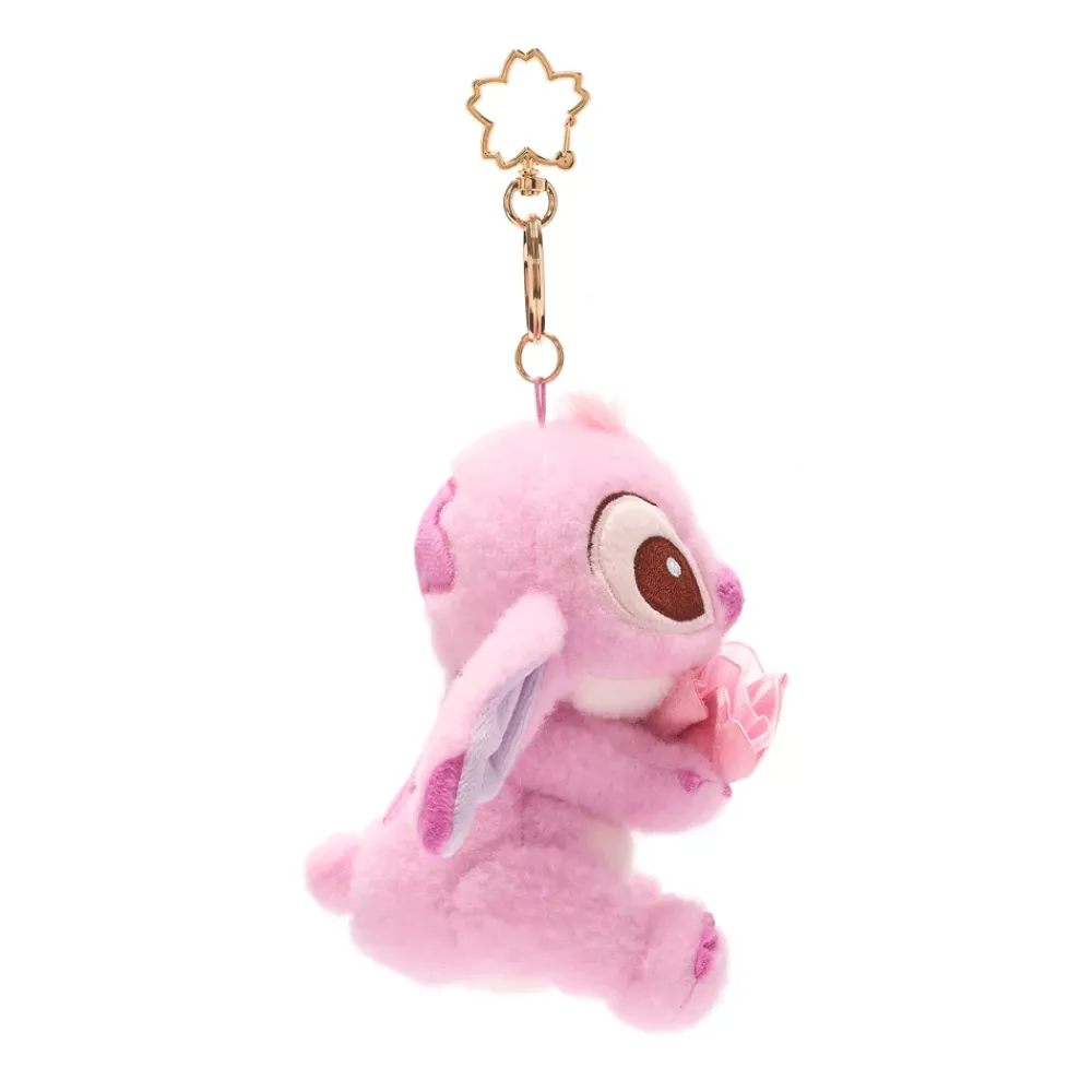 Disney Store Japon Porte-clés petite peluche Stitch Sakura, Lilo & Stitch, 14 cm