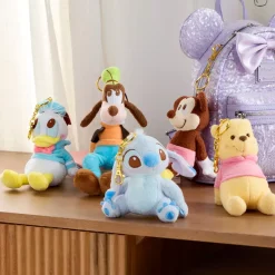 Best Disney Store Japon Porte-clés petite peluche Dingo Soft Moments