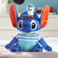 New Disney Store Disneyland Paris Peluche moyenne Stitch en marin, Lilo & Stitch