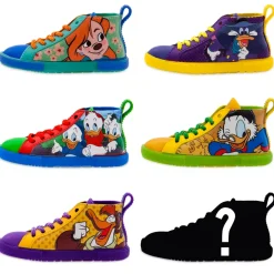 Best Disney Store Ensemble de 6 baskets en vinyle collector Disney Lacers mystère, Série 3