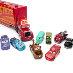 Clearance Disney Store Ensemble de jeu camion transporteur Mack, Disney Pixar Cars