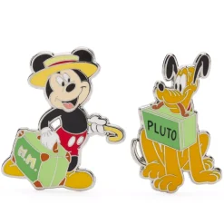 Sale Disney Store Ensemble de pin's Mickey et Pluto