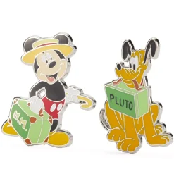 Sale Disney Store Ensemble de pin's Mickey et Pluto