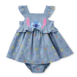 Hot Disney Store Ensemble robe et culotte Stitch pour bébé
