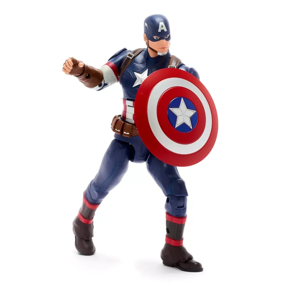 Disney Store Figurine Captain America articulée et parlante - 25 cm