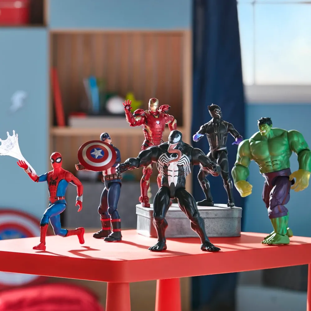 Disney Store Figurine Captain America articulée et parlante - 25 cm