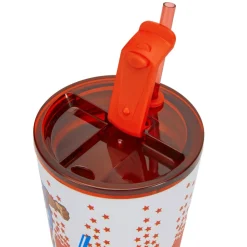 Sale Disney Store Gobelet Captain America en acier inoxydable avec paille