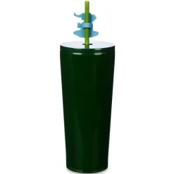 New Disney Store Gobelet Jungle Cruise en acier inoxydable avec paille