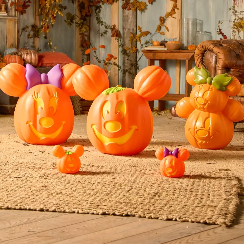 Discount Disney Store Grande citrouille lumineuse Minnie