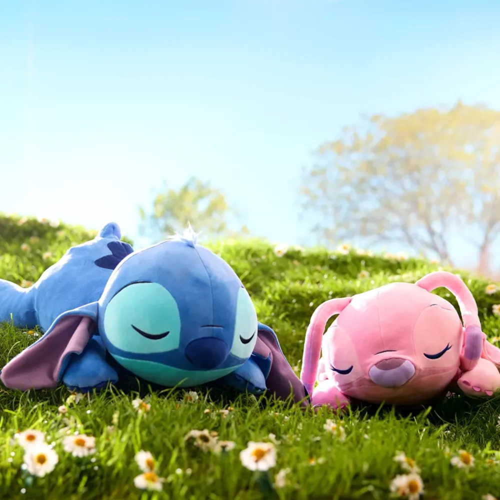 Disney Store Grande peluche Angel Cuddleez, Lilo & Stitch – 58,5 cm