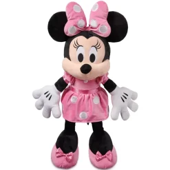 New Disney Store Grande peluche Minnie en rose