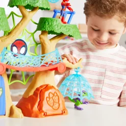 Sale Disney Store Hasbro Marvel Cabane Dino-Webs, Spidey et ses amis extraordinaires