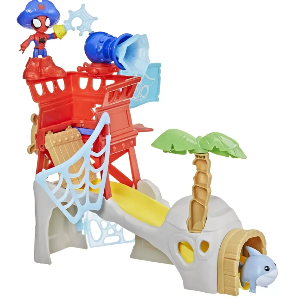 Online Disney Store Hasbro Marvel Coffret L'île Spidey, Spidey et ses amis extraordinaires Water-Webs