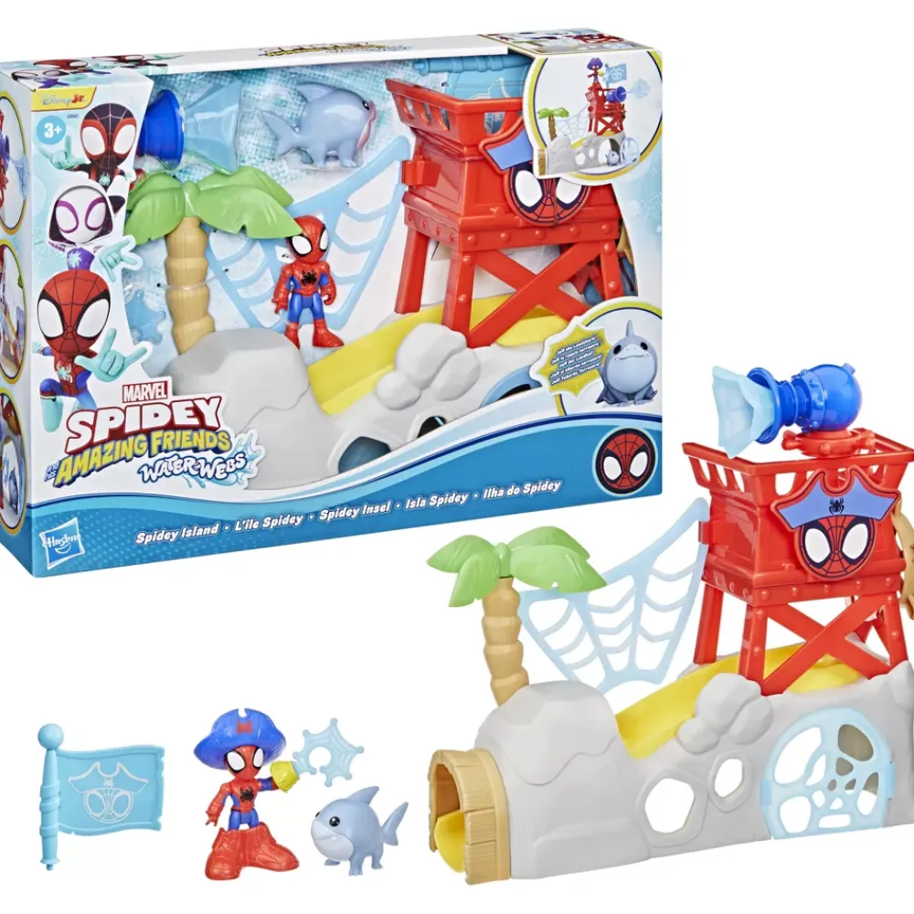 Online Disney Store Hasbro Marvel Coffret L'île Spidey, Spidey et ses amis extraordinaires Water-Webs